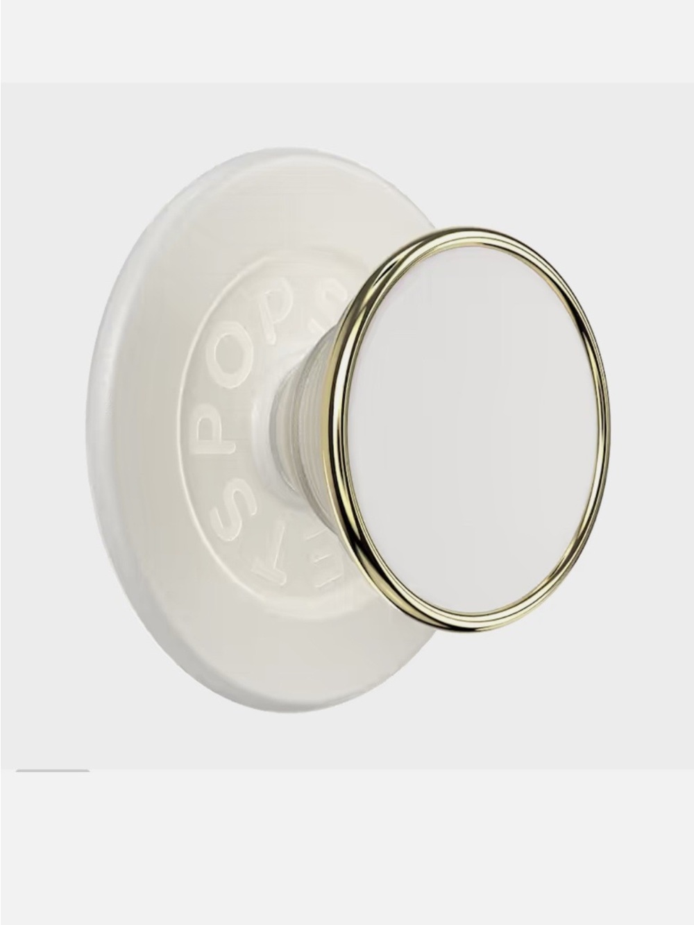 PREMIUM MagSafe Popsockets PopGrip: Magnetic Phone Holder - ENAMEL COCONUT CREME